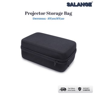 【Mới 2024 Dành Cho Túi Đựng Máy Chiếu Salange HY300/HY320 Túi Đựng Bảo Vệ Dây Kéo Chống Bụi, Túi Đựng Bảo Vệ Cho HY320/HY300