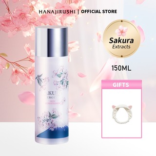 Nước hoa hồng da HANAJIRUSHI Sáng da Và Dưỡng Ẩm Da Cherry Blossom(Sakura) Energy Toner 150ml