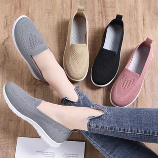 [Khuyến MÃI HOT] Giày Slip On Nam 2024 Có Lưới Thoáng Khí Thoải Mái Chống Trơn Trượt Giày Đi Bộ Cho Thể Thao Tập Gym Chạy Bộ Tennis Thể Dục