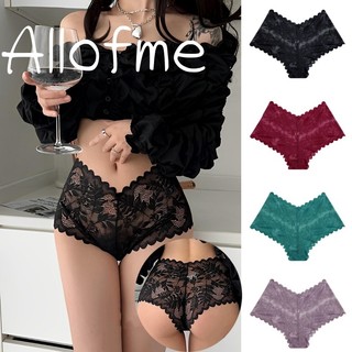 Allofme Nữ Quần Lót Ren Gợi Cảm Thiết Kế Quần Lót Quần Lót Mềm Mại Và Thoáng Khí
