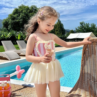 Cô gái một mảnh váy thời trang đồ bơi cô gái dễ thương công chúa đồ bơi thời trang cô gái đồ bơi trẻ em