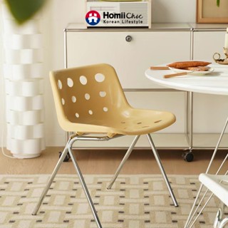 Ghế Phô Mai Sáng Tạo ins Hộ Gia Đình Mỹ Phẩm Bàn Ghế Thiết Kế Đơn Giản Thời Trung Cổ Ghế Ăn Phong Cách Kem Tựa Lưng Ghế