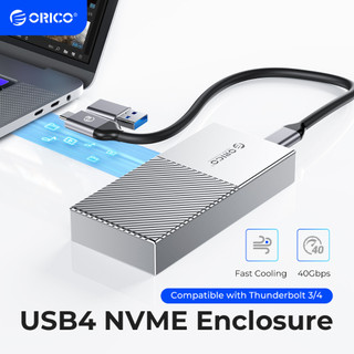 Vỏ nhôm orico usb4.0 m.2 nvme ssd 10gbps pcie3.0x4 tương thích với thunderbolt 3 4 usb 3.1 usb 3.1 3.0 type-c
