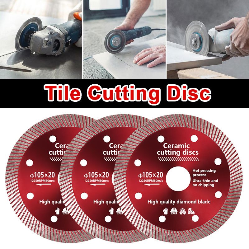 Đĩa Cắt gạch Đá / Gốm Sứ Siêu Mỏng 105mm 4 inch 105mm