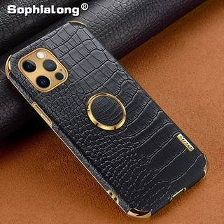 Ốp lưng iPhone 15 14 13 12 11 Pro Max Ốp lưng da sang trọng Vỏ điện thoại iPhone 12 13 Mini có giá đỡ