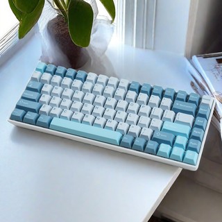 [Sẵn Sàng] Bàn Phím Cơ MK68 / Honor84 Mechanical Keyboard Bố Trí 75% Đèn RGB Bluetooth 2.4g / Có Dây Ba Chế Độ Hot-swappable 68 Phím