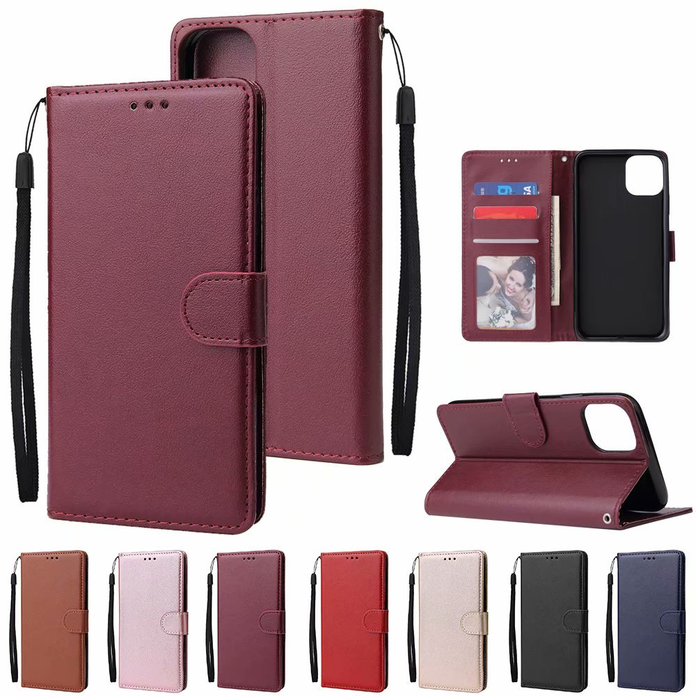 Ốp Lưng Cho iPhone 11 12 13 14 15 16 Xs Max X XR SE 2 3 2022 2020 6 6s 7 8 Plus Ví Da PU Flip Cover 