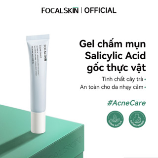 Gel chấm mụn FOCALSKIN Salicylic Acid + 2% Acne Busters cấp ẩm làm dịu hỗ trợ giảm mụn hiệu quả 15g