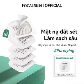 FOCALSKIN Mặt Nạ Đất Sét Biển Hỗ Trợ Giảm Mụn SALICYLIC + Tràm Trà + Cây Phỉ 7.5g