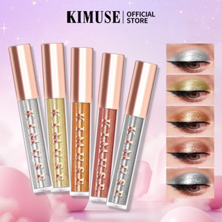 Phấn Mắt Dạng Lỏng KIMUSE 20g Màu Nhũ Kim Tuyến Chống Nước Và Mồ Hôi Lâu Trôi
