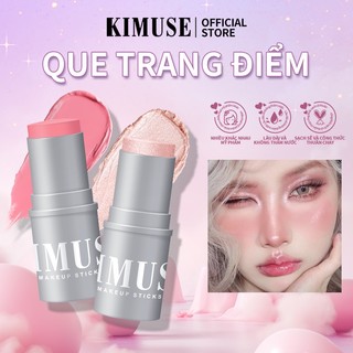 Thỏi Phấn Má Hồng Và Tạo Khối KIMUSE Chống Thấm Nước Không Gây Khó Chịu Với 6 Màu Lựa Chọn