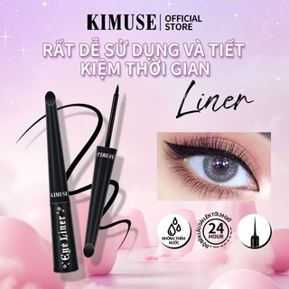 Bút kẻ mắt KIMUSE dạng lỏng đen tuyền kháng nước 20g