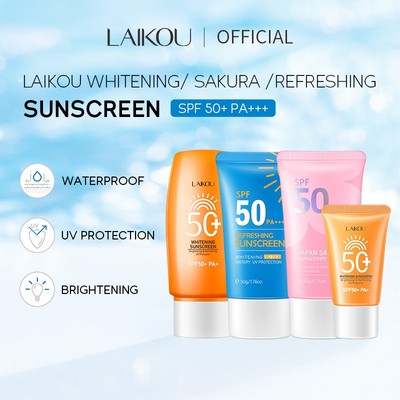Kem Chống Nắng LAIKOU SPF50 PA+ 30g Giúp Làm Trắng Da