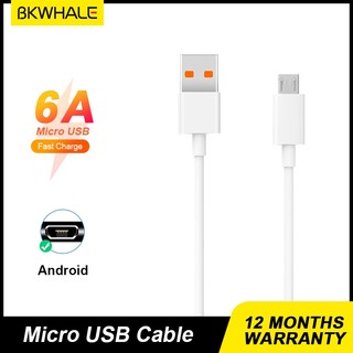 Bkwhale Cáp Sạc Nhanh 18W Cáp Sạc Micro USB Cáp Dữ Liệu Cho Huawei Y9 Prime 2019 Y7 Y6 Y5 Pro 2019 2018 Nova3i Nova2i OPPO
