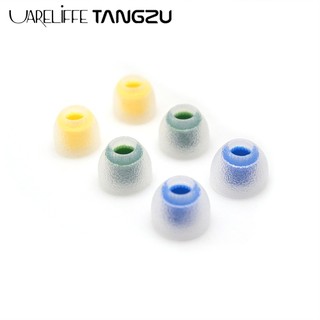 Uareliffe TANGZU Tang Sancai Đầu Tai Silicon Cho IEMS Tai Nghe In-Ear Có Nắp Thay Thế Nút Tai Khử Tiếng Ồn Thoải Mái Đầu Tai Phụ Kiện