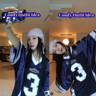 Áo thun nữ đường phố phong cách hiphop Hàn Quốc dành cho nam và nữ Áo thun cổ chữ V dáng rộng cỡ lớn KHÔNG. Áo bóng đá 3 áo sơ mi thể thao Unisex Hottrend 2024