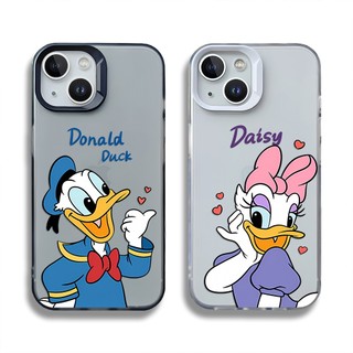 Ốp lưng iPhone cho 15 / 14 / 13 / 12 / 11 ProMax Phim hoạt hình Vịt Donald Matte nhựa mềm cho iPhone 7 / 8 Plus / X / XR / Xs Max Vỏ