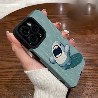 Ốp Da Cho iPhone 17 Air 16E 16 15 14 13 12 11 Pro X XR Xs Max 7 8 6 6S Plus Thời Trang Ins Phong Cách Hoạt Hình Vỏ Silicon Mềm Full Back Cover | HN B206