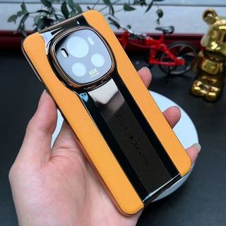 Thiết Kế Mạ Vỏ Bảo Vệ Cho huawei mate 60 50 40 30 60rs Honor Magic6 Pro Magic5 Ultimate Magic4 Pro Magic 6 5 4 3 Pro Vỏ Cảm Giác Da Lưng Vỏ Điện Thoại Da Thật