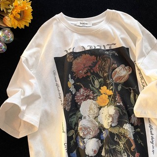 Áo thun nam mùa hè Áo thun ngắn tay cổ tròn rộng ProfileM-3XL