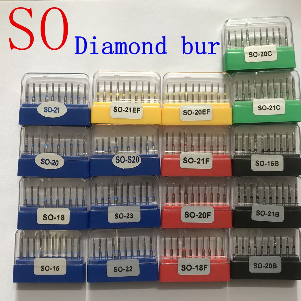 Thẳng SO-18 S020 S021F S021EF S015, v.v. 10 Cái 1 Hộp Đầu Mài