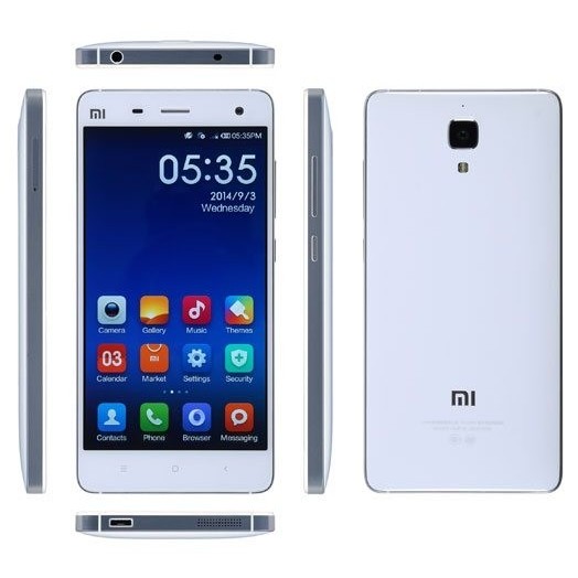 Điện thoại thông minh Xiaomi Mi4 5.0Inch MIUI V5 Snapdragon 801 Krait 400 Quad Core 2.5GHz 3GB 16GB 