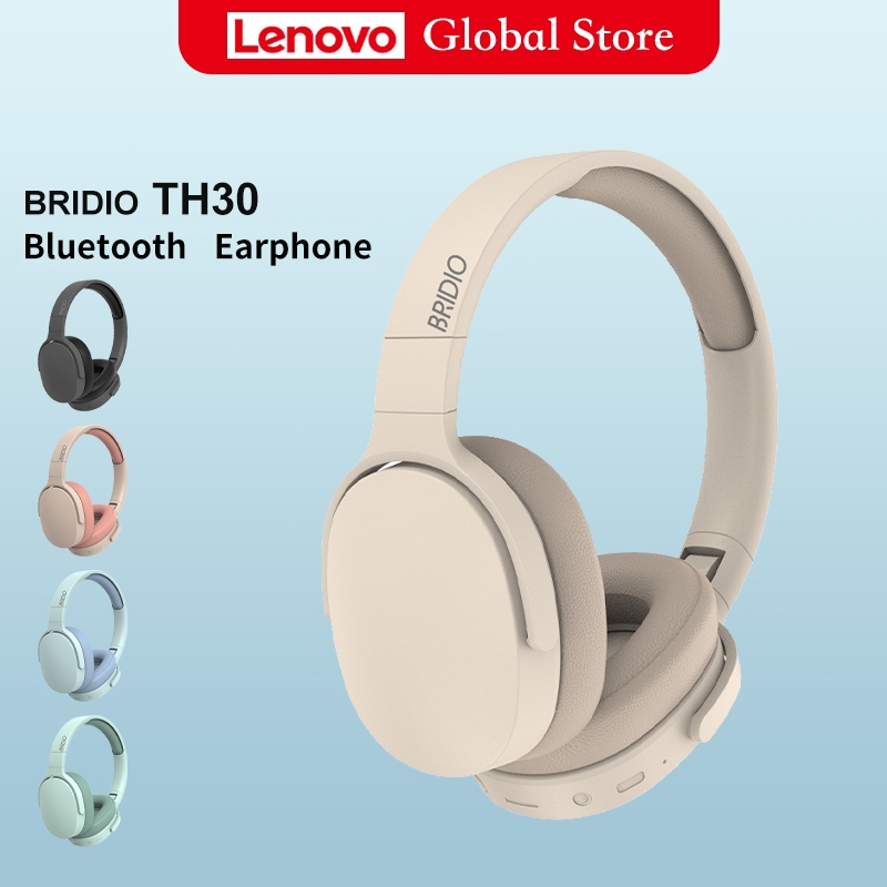 Tai nghe Bluetooth BRIDIO TH30 Tai nghe không dây có micrô Tai nghe có dây Thẻ nhớ 3 trong 1 Chức năng Extreme Bass Tai nghe âm nhạc