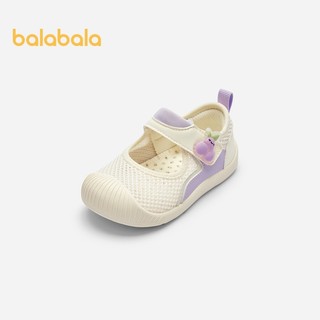 Balabala bé tập đi giày sandal trẻ em bé trai kho báu cô gái kho báu mùa hè 2024 thoáng khí không trơn trượt