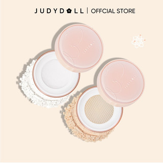 JUDYDOLL Phấn phủ Soft Light Blurring Setting Powder Mỏng mịn Kiềm Dầu Làm mờ lỗ chân lông 8g