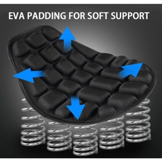 Shiwaki Xe Máy 3D Ghế Pad 3D Đa Năng Yên Xe Miếng Lót Thoải Mái Chống Sốc Gối Chống Trơn Trượt Cho Đi Xe