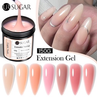 Ur sugar gel Nối Dài Móng Tay Màu Hồng nude 150g Dạng Lột Dùng Cho Đèn led uv