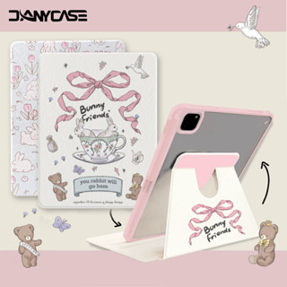  360° Ốp điện thoại hoạt hình Acrylic xoay cho iPad 11th A16 Air 6th 11 "13 M3 2025 Pro 11 13 M4 M5 7 8 9th Gen10.2 Air4 5 10th 10.9 5th 6th 9.7 Pro11" Pro 12.9 "Mini6 8.3 Vỏ dễ thương Cove 