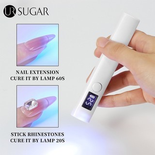 UR SUGAR Đèn led uv Sấy Khô Sơn Móng Tay mini Có Màn Hình led Hiển Thị Nhanh Chóng