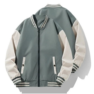 Áo khoác bomber kiểu dáng thời trang thu đông cá tính dành cho nam