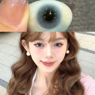 Irislens 1 Cặp Ống Kính Tiếp Xúc 14.5mm Thoải Mái Tự Nhiên Hạnh Phúc Hues Serene Xanh Mềm Mỹ Phẩm Thích Hợp Cho Trang Điểm Trong Suốt