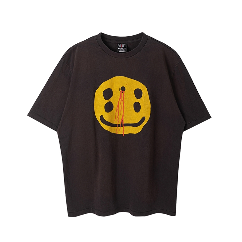 Saint Michael & CPFM Mặt cười đồng thương hiệu "Quái vật hỗn loạn" Tee đau khổ