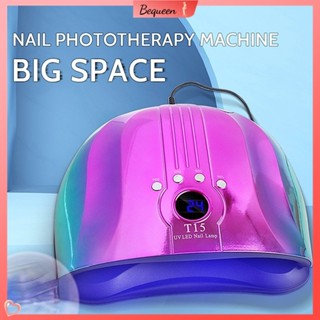  Bequeen Có hàng sẵn Máy sấy sơn móng tay 160W 54 chip ánh sáng 4 thời gian Đèn bảo dưỡng gel cảm ứng hồng ngoại 100‐240V 