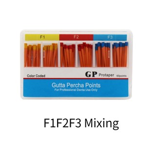 Set 60 phụ kiện nha khoa f1 f2 f3 mix dental gutta percha points
