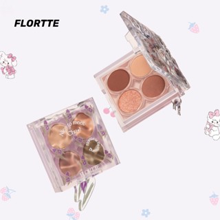 Bảng phấn mắt Flortte Nice To Meet Chu 4 màu