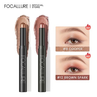 Phấn mắt FOCALLURE nhung mịn dạng bút gồm 12 màu tùy chọn 2g