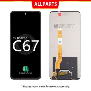 Allparts màn hình hiển thị cho oppo realme c67 4g rmx3890 lcd bộ số hóa màn hình cảm ứng thay thế