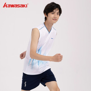 Áo Vest Nam Kawasaki Mới Cầu Lông Thể Thao Nam Cổ Chữ V Tank Top Sấy Nhanh K1C02-B1981