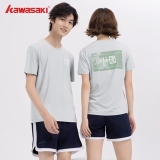 Áo thun thể thao Kawasaki Thể thao giải trí K1C02-B3990 & B3991 & B3992 Nam nữ dáng rộng và thoải mái