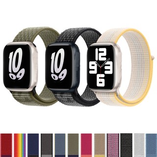Dây Đeo Nylon Thể Thao Cho Đồng Hồ Thông Minh Apple watch Series 8 7 6 SE 5 4 3 2 1 ultra 49mm 42mm 44mm 38mm 41mm 45mm