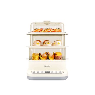 Nồi hấp điện dung tích lớn Simplus 12L nồi hấp điện đa năng nồi hấp điện nồi hấp đa tầng nồi đa năng nồi hấp thông minh DZEG001CW01