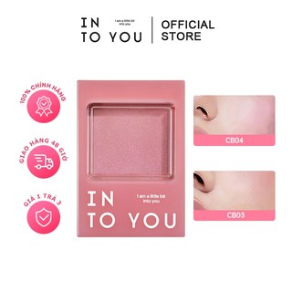 Into YOU Cool Tone Single Blush Oil control, trang điểm, che khuyết điểm lâu trôi