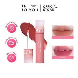 Into YOU Gel Mist Lip Gloss Matte Velvet Làm trắng lâu trôi giá rẻ 