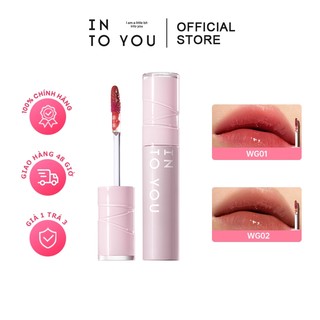  INTO YOU cảm giác dung dịch son bóng làm mới và bóng trong suốt