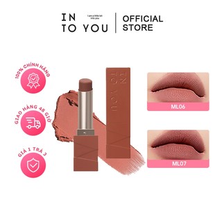 Son môi INTO YOU nhung lì mịn chính hãng lâu trôi