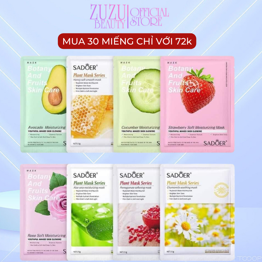 Mặt nạ chăm sóc da, mặt nạ làm trắng hydrat hóa và làm mờ vết thâm, bổ sung collagen với tinh chất ốc sên Nội Dia Trung